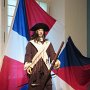 L'ancêtre Jean Bricault dit Lamarche était un soldat de Carignan, de la compagnie Dugué.<br /> Photo prise au Château Ramsay lors de l'exposition présentée dans le cadre du 350e de l'arrivée des soldats de Carignan (1665-2015)<br />